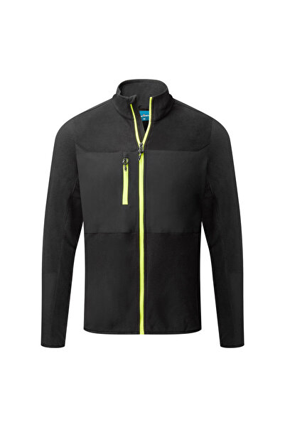 PORTWEST Bluza fleece de lucru, stretch, negru