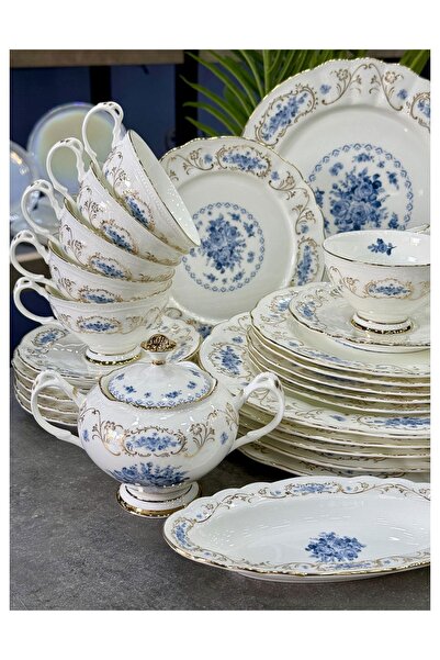 Doğudeko Mabel Fine Bone China Porselen 36 Parça Kahvaltı & Brunch Takımı