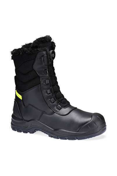 PORTWEST Bocanci de protectie, talpa antialunecare, din piele, negru