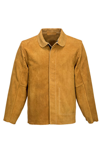 PORTWEST Fireproof Leather work jacket for welding