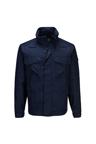 PORTWEST Geaca de lucru, ignifuga, bleumarin