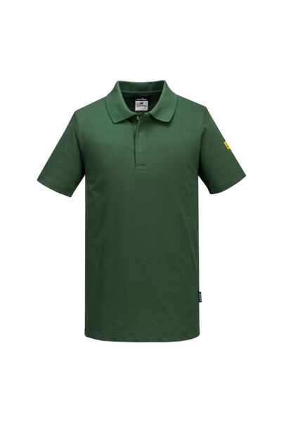 PORTWEST Tricou de lucru, antistatic, verde