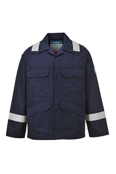 PORTWEST Geaca de lucru, ignifuga, reglabil, bleumarin