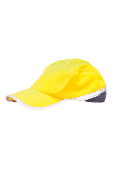 PORTWEST Hi-Vis Baseball Cap, reflectorizant, rezistent la lichide, galben/bl...