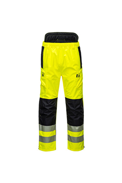 PORTWEST Pantaloni de lucru, impermeabili, reflectorizanti, pentru ploaie, ga...