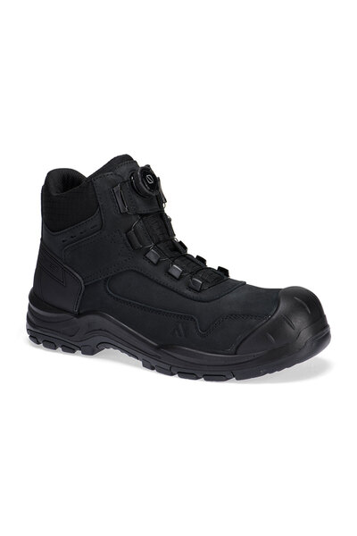 PORTWEST Bocanci de protectie, S3, talpa antialunecare, din piele, negru