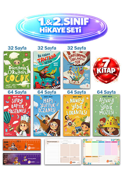 Timaş Çocuk Mert Arık Kitaplığı Dünyayı Okuyan Çocuk Hapı Yuttuk Eczanesi Nan...