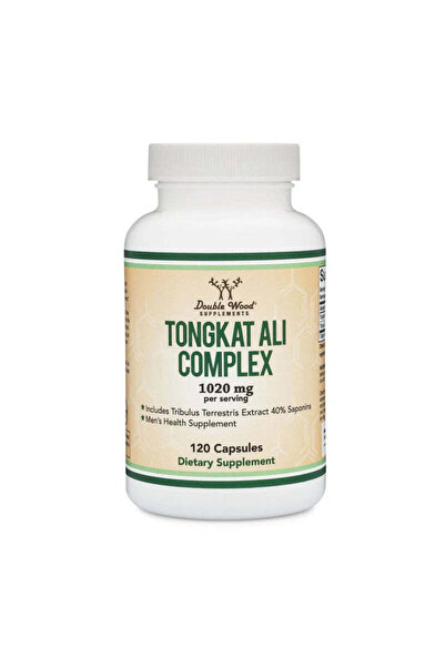 DOUBLE WOOD Tongkat Ali Complex 1020 mg 120 Kapsül - Enerji Desteği
