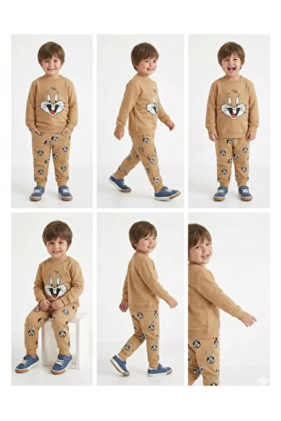 Generic Brand 2-5 Years Old Rabbit Printed 2-Piece Children's Set