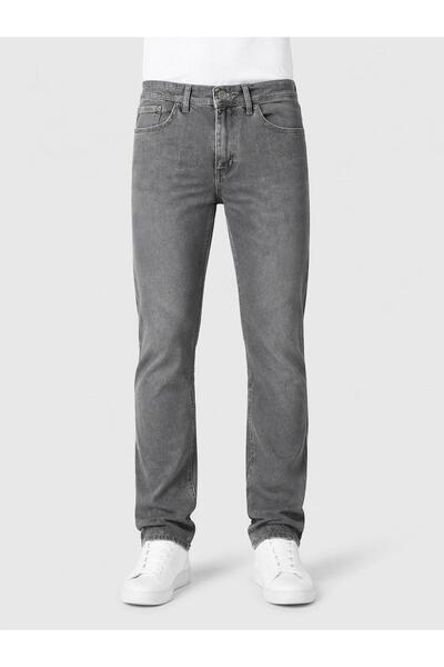 CLASSİCS MEN B.Wood Ανδρικό Τζιν Παντελόνι Κανονικής Εφαρμογής με Λύκρα 7569