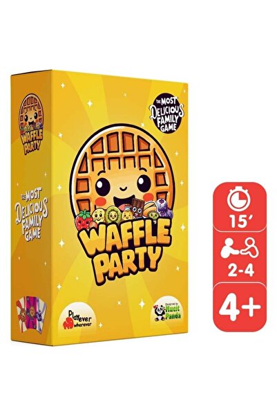 Playever Waffle Party - Dikkat, Görsel Algı ve Refleks Geliştiren Kart Oyunu