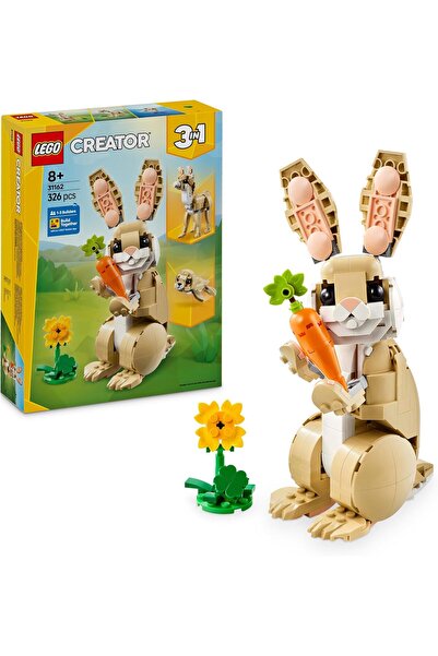 LEGO Creator 3in1 Cute Bunny Toy - Animal Figure Transforms into Llama or Sea...