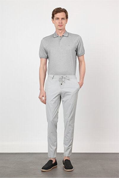 İmza Stone Color Side Pocket Slim Fit Jogger Trousers 1003260166