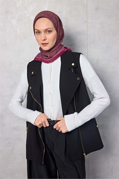 Silk Home Φουλάρι Βισκόζης Βελόρα Τέσσερις Εποχές 90x90