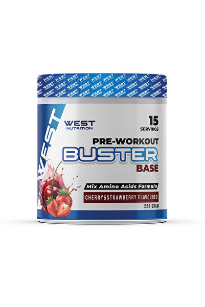 West Nutrition Buster Preworkout 15 Servis 225 gr Vişne Çilek Aromalı