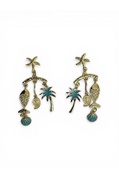 stravis Steel Sea Earrings