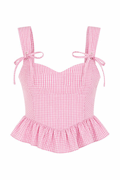 HAZELANNA Ροζ Μπλούζα με Φιόγκο Pötikare