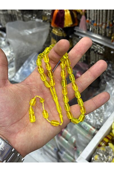 tesbihciniz Transparent Yellow System Daily Use Rosary