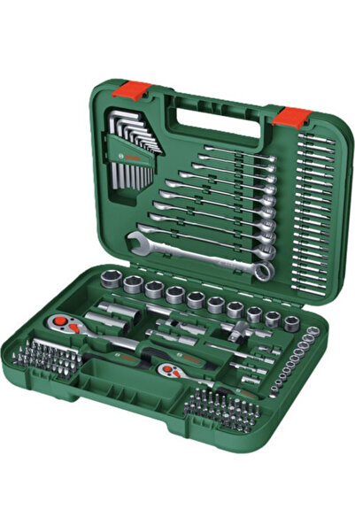 Bosch 1600A02Z9B 132 Parça Gelişmiş Çok Amaçlı El Aleti Seti