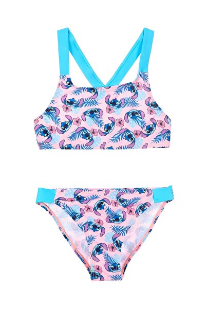 Lilo & Stitch Ολόσωμο μαγιό, με σχέδιο φύλλου