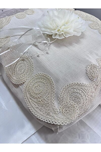 TUTUYA TEXTIL GÜPÜRLÜ KETEN DAMAT BOHÇASI HURÇ BOHÇA FERMUARLI BOHÇA