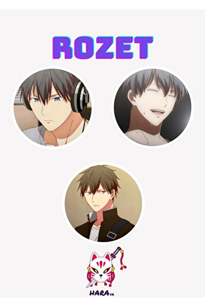 Hara Company Given Animesi Ritsuka Uenoyama Anime Rozet Seti 3’lü