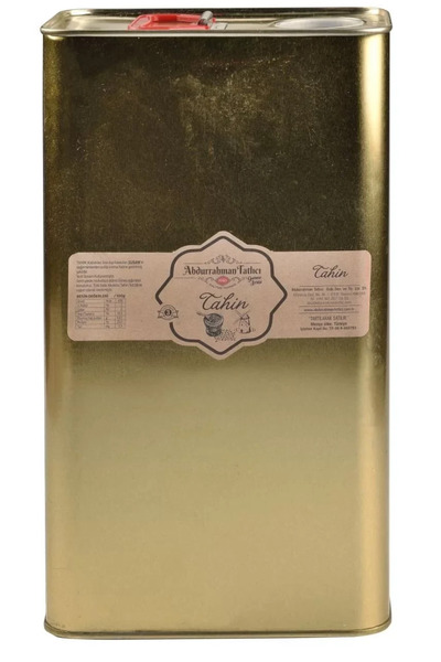 Abdurrahman Tatlıcı Özel Seri Teneke Tahin 5000 Gr