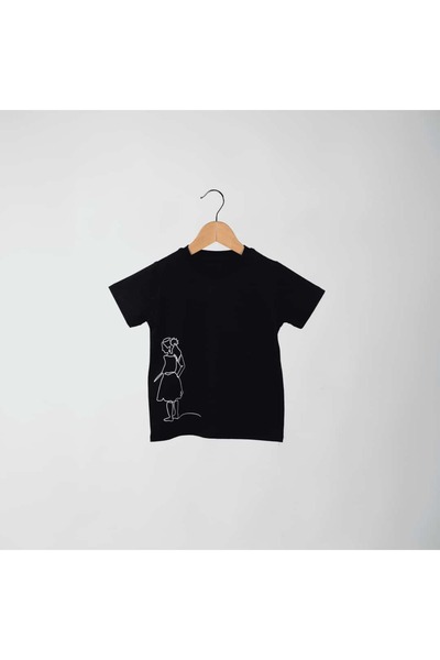 KIZ ÇOCUK BASKILI ÇOCUK T-SHIRT