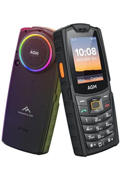 agm M6 Dual SIM Ανθεκτικό Κινητό με Κουμπιά Μαύρο