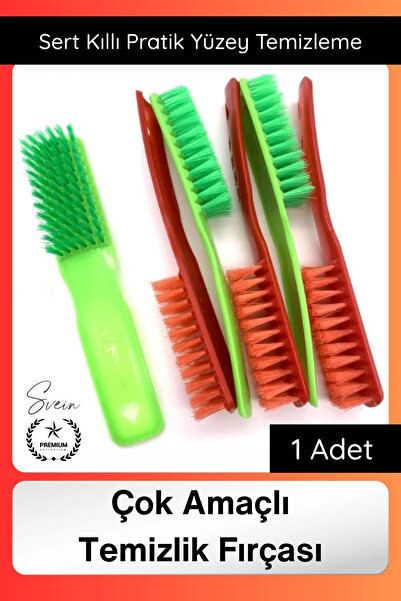 Svein #Fırça Çok Amaçlı Temizlik Fırçası Sert Kıllı Yeşil Kırmızı Pratik Yüze...