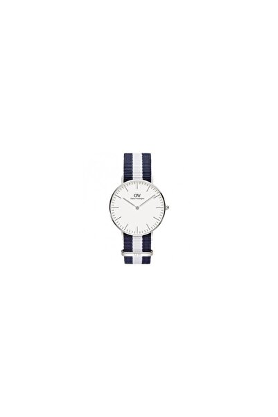 Daniel Wellington Ρολόι 0602DW, unisex, 36 χιλιοστά, Δερμάτινο, Μαύρο