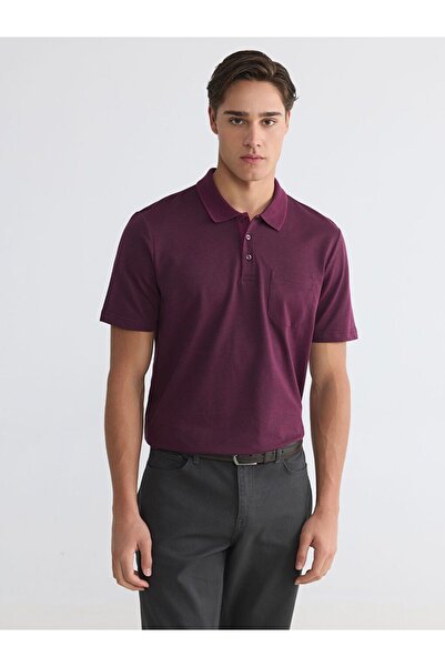 LC Waikiki Ανδρικό T-Shirt Polo Neck Pique