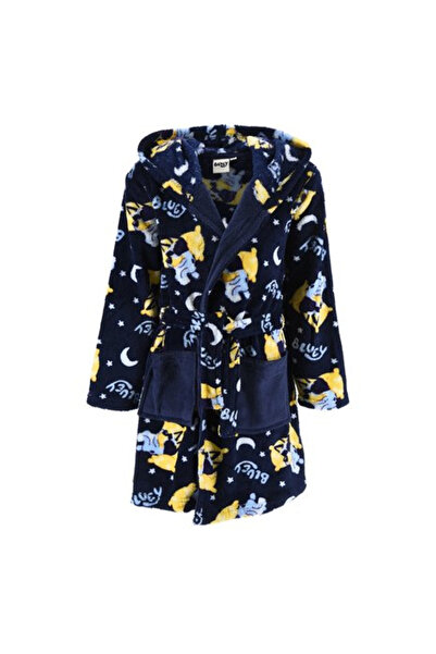 bluey Αφράτο μπουρνούζι με κουκούλα Sleepy