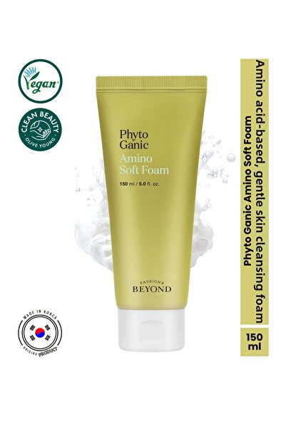 Passion&Beyond رغوة ناعمة من فيتوغانيك أmino، رغوة تنظيف وترطيب لطيفة للوجه ت...