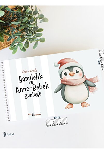 Lodos Βιβλίο Μνήμης (Ημερολόγιο Μνήμης με Χαριτωμένα Ζώα για την Εγκυμοσύνη κ...