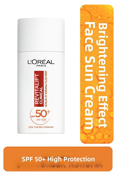L'Oreal Paris Revitalift Clinical - High SPF 50+ Daily UV Protection Face Sun...