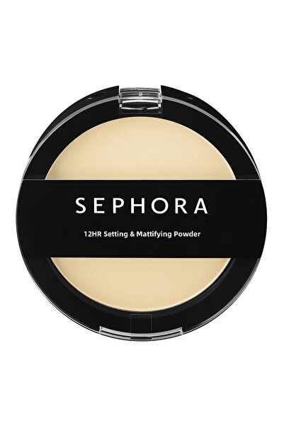 SEPHORA 12 Hour Mattifying and Fixer Powder - Long Lasting Mattifying Powder