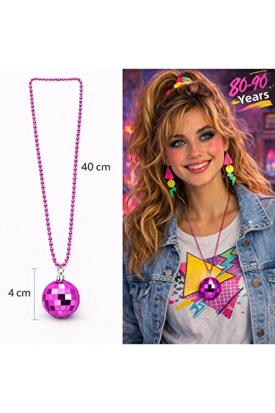 My Reality Fashion Ρετρό Ντίσκο Μπάλα σε Σχήμα 80 &amp; # 39;λέαρια 90 &amp; ...