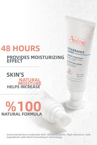 Avene كريم ترطيب توليرانس هيدرا-10 للبشرة الجافة والحساسة 40 مل