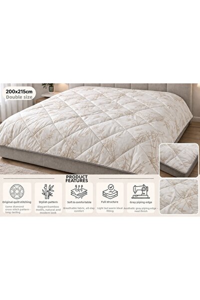 Hilnova Bamboo Double Quilt 215X200Cm 2400 g