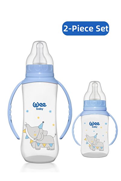 Wee Baby Classic Pp Baby Bottle with Handle 150 ml and 270 ml Baby Bottle Set...