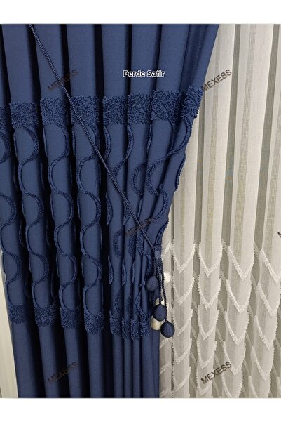 Mexess Νέας σεζόν Πολυτελής Φουσκωτή Κουρτίνα Φόντου με Πομπόν, Κατάλληλη για...