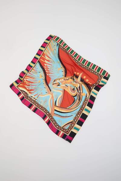 TRENDYOL SHOES Πολύχρωμο Γυναικείο Φουλάρι