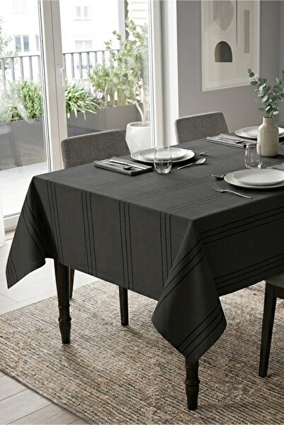 RKT Tekstil Dertsiz Masa Örtüsü - Leke Tutmaz - Özel Dokulu Mutfak ve Salon Ö...