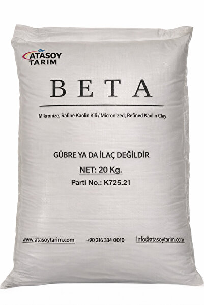 Beta Ithal, Rafine Kaolin 20 Kg.