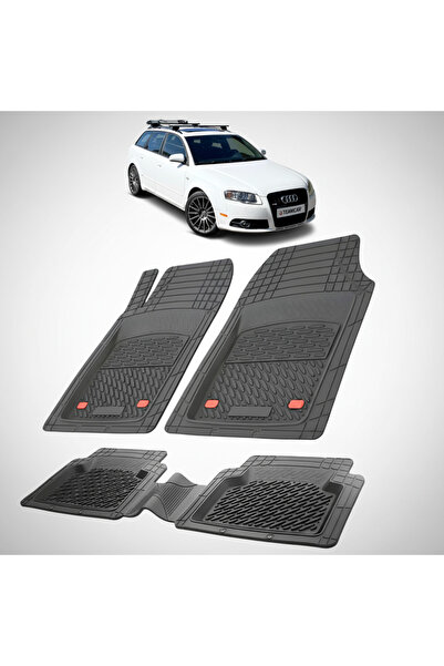 TEAMCAR ®   Covorașe auto, tip tavă, compatibile cu Audi A4 B7 Avant, Estate ...