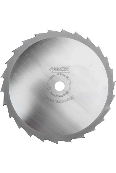 Ferrino Motorlu Tırpan Japon Bıçak Daire Testere 255mm Deliksiz Gri
