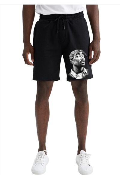 BENROMA Σορτς Unisex με στάμπα