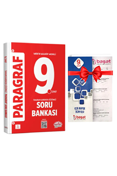 Editör Yayınevi MEB Maarif Modeli 9. Sınıf Paragraf Soru Bankası+Fizik Soru F...