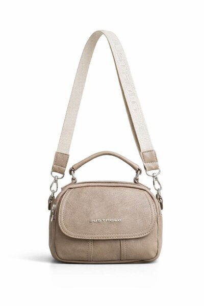Just Polo Original Women's 5-Section Hand and Crossbody Bag (Tm7032)